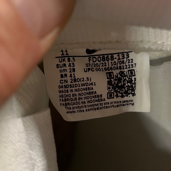 Nike Dunk Low SE “The Future Is Equal” Sail Canvas | Women’s 11 / Men’s 9.5 - Picture 14 of 14